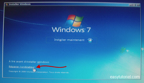 Windows 7 Ne Demarre Plus Reparer Avec L Environnement Winre